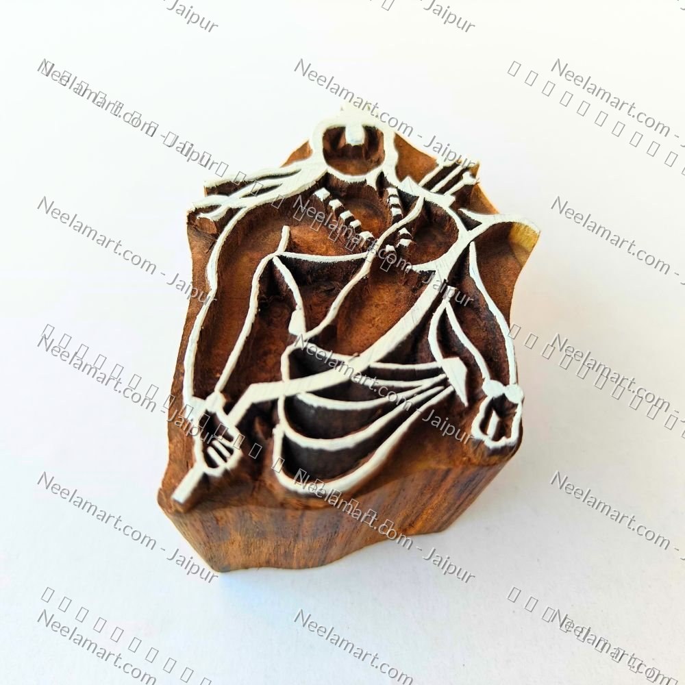 Spiritual Lord Ram Wooden Stamp